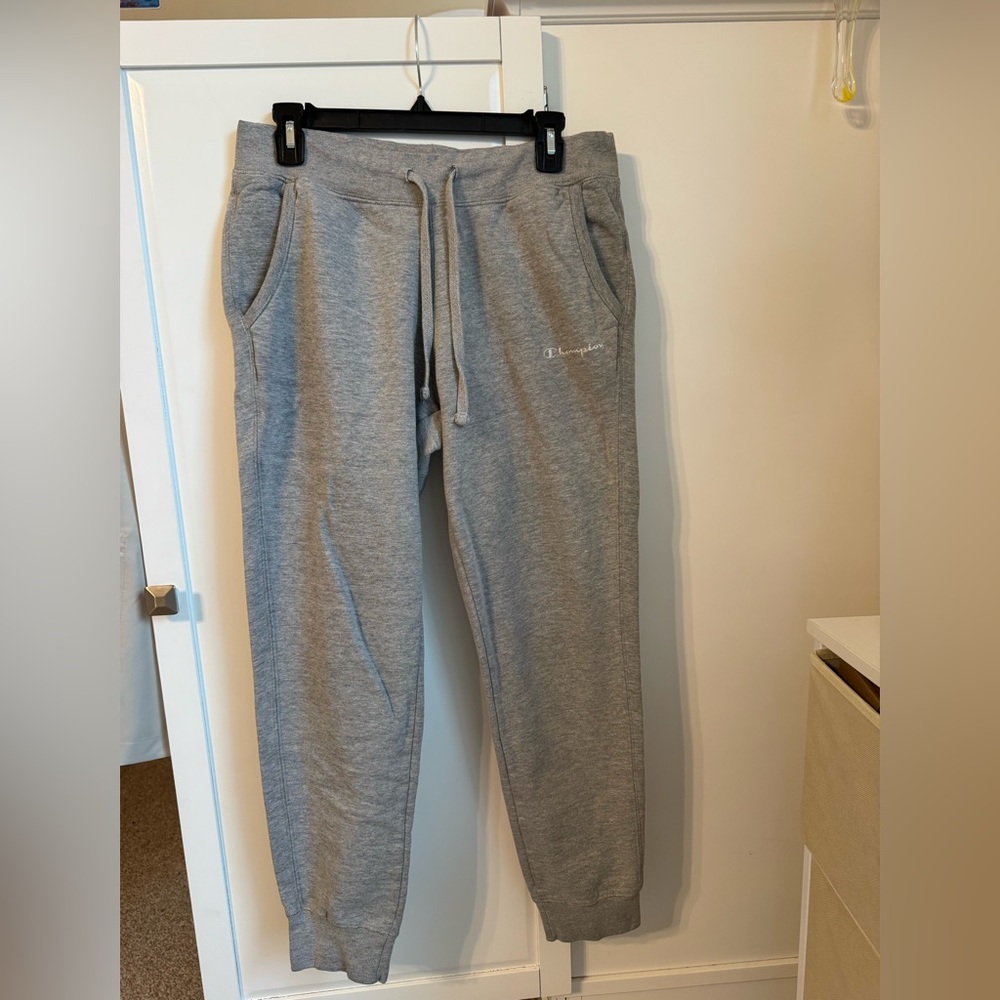 Champion Men's Light Gray Joggers